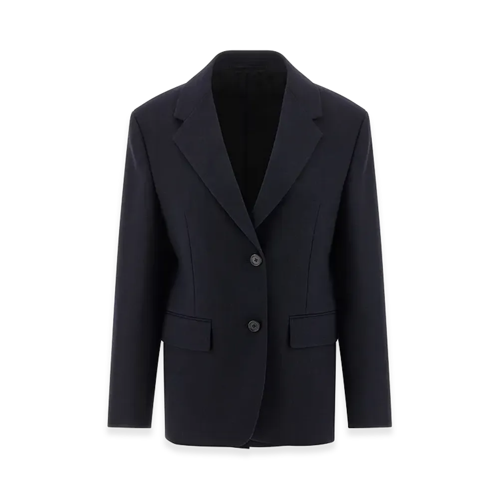 PRADA Women's Two-Button Blazer "Blue"
