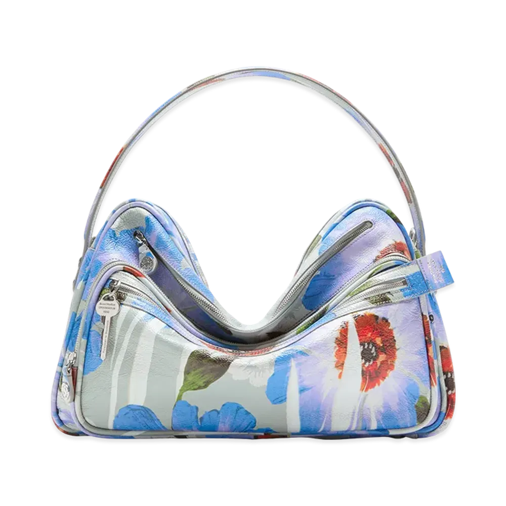 Acne Studios Camero Small Shoulder Bag "Blue"