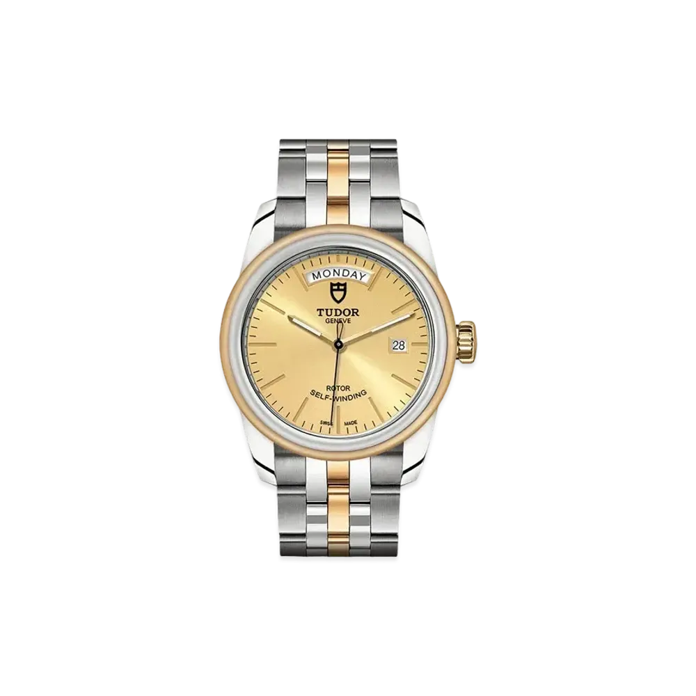 TUDOR GLAMOUR DATE + DAY