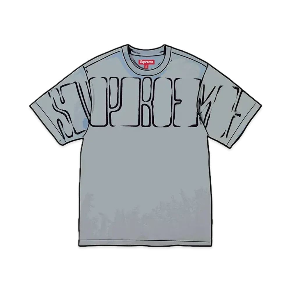 Supreme Overprint Knockout S/S Top "Slate"