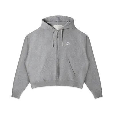 1017 ALYX 9SM Boxy Zip-Up Hoodie "Grey"