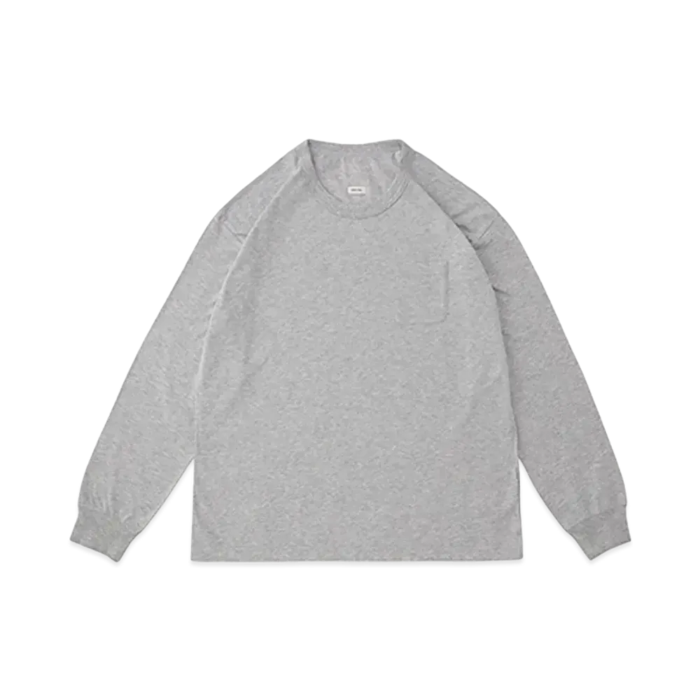 visvim ULTIMATE JUMBO TEE L/S "Grey"