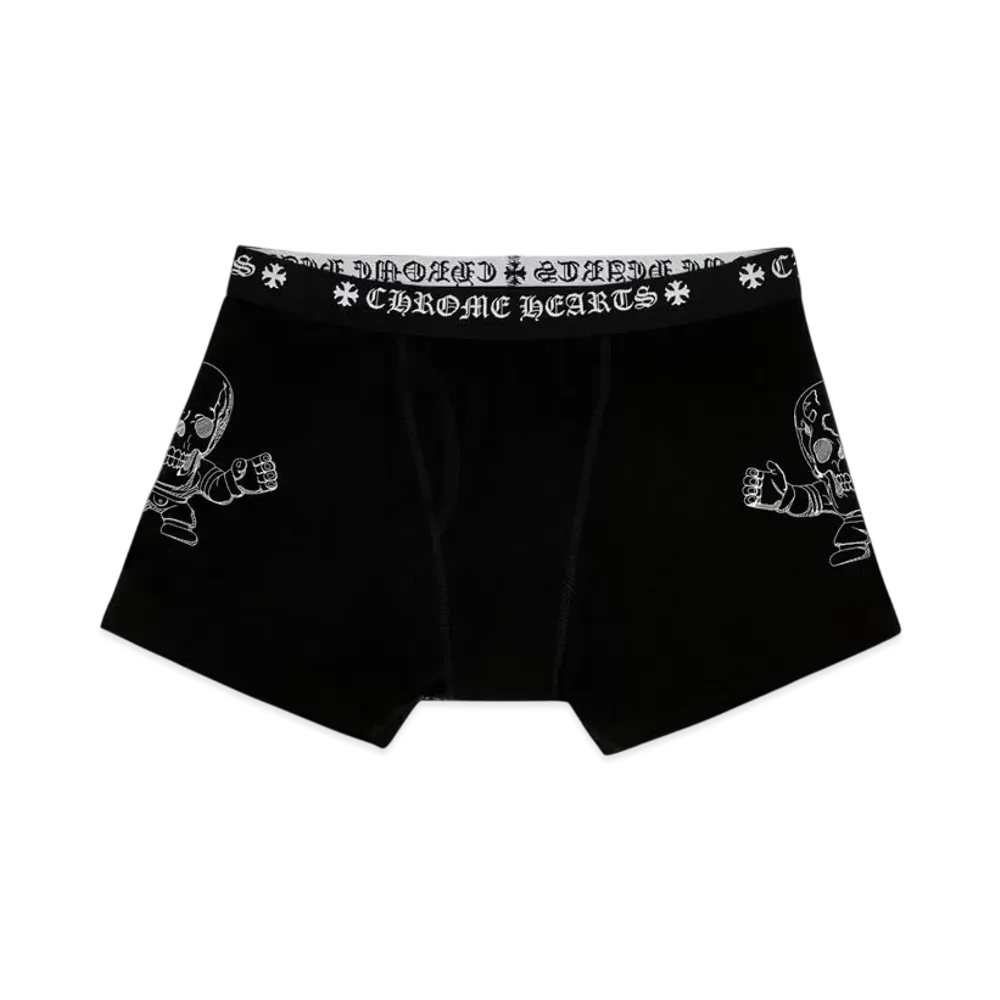 Chrome Hearts Boxer Brief Shorts Foti "Black/White"