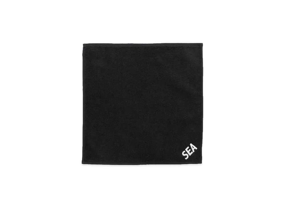 WIND AND SEA Sea Hand Towel "Black"