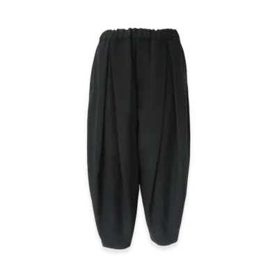 BLACK COMME des GARCONS Wool Tweed Herringbone "Black"