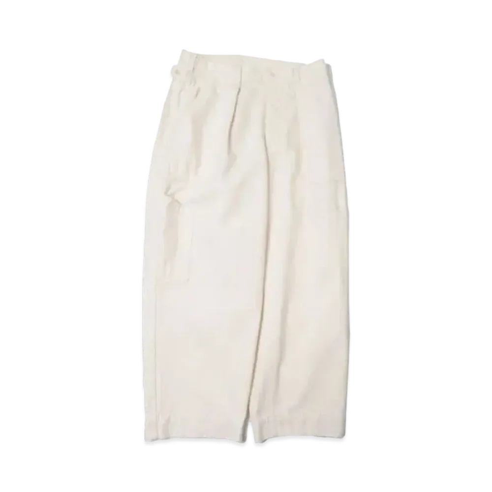 A.PRESSE USAF Hemmed Bottoms "Ecru"