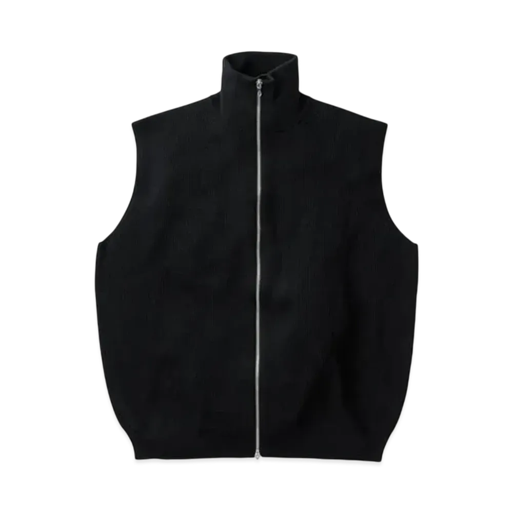 Graphpaper High Density Drivers Knit Vest "Black"