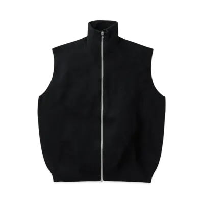 Graphpaper High Density Drivers Knit Vest "Black"