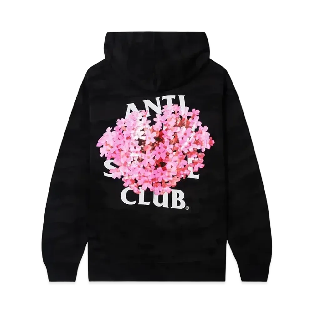 ANTI SOCIAL SOCIAL CLUB FA22 All Rise Black Camo Hoodie "Black Camo"