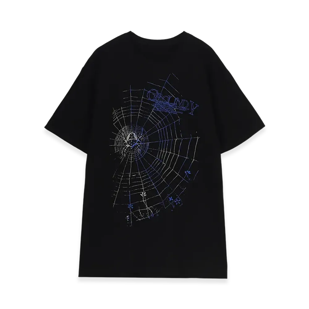 Ground Y 20/Cotton Jersey Spider "Black"