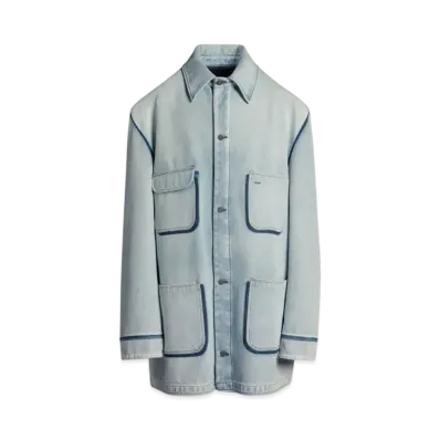 Maison Margiela Men's Oversized Denim Jacket "Black"