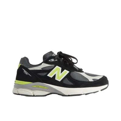 KITH × UNITED ARROWS & SONS × New Balance 990V3 Made in USA "Black"