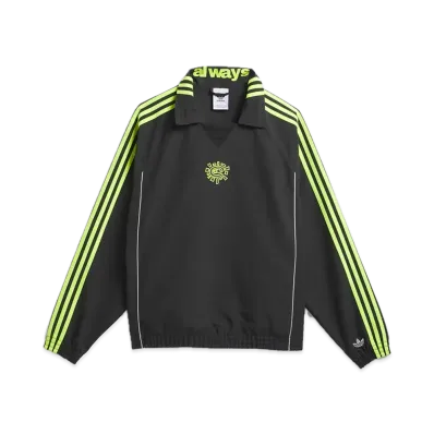adidas x Always Do What You Should Do WIND Jacket "Black / Semi Solar Slime"
