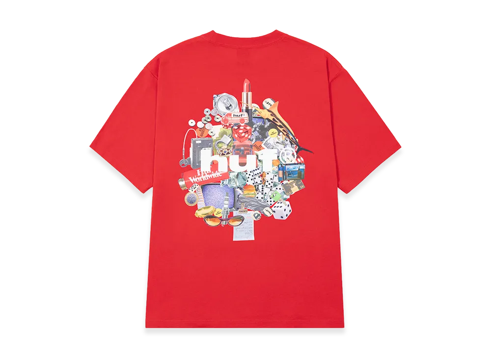 HUF Roadtrip Tee "Red"