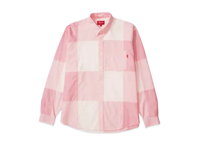 Supreme Patchwork Oxford Shirt "Red"