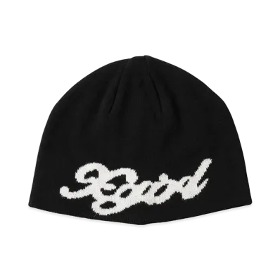 X-Girl Women's Script Logo Jacquard Beanie "Black"