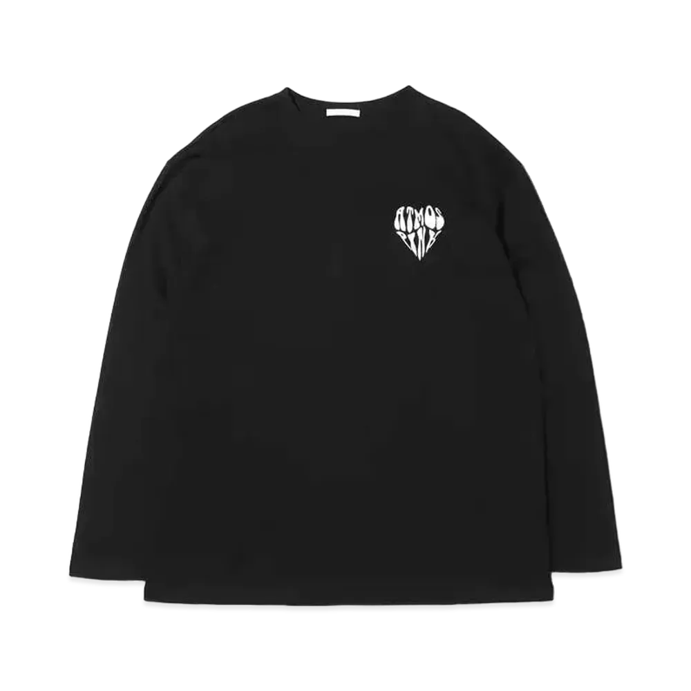 atmos pink Logo Embroidery Longy "Black"