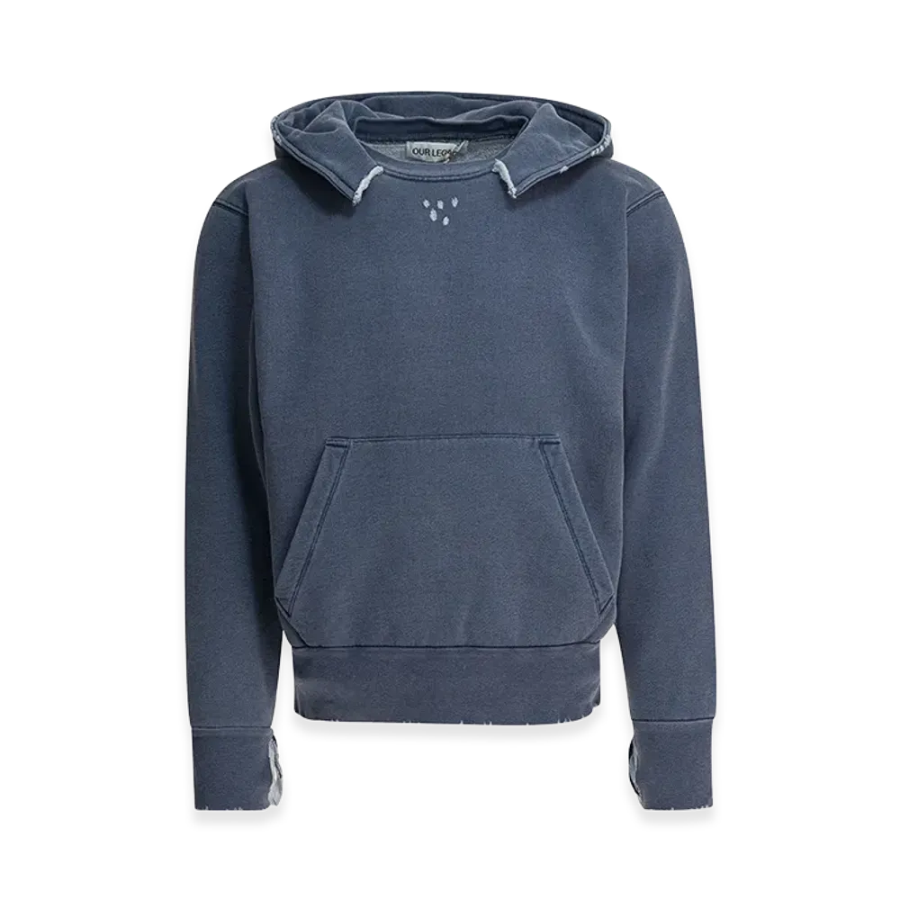OUR LEGACY "Relic" Hoodie "Blue"