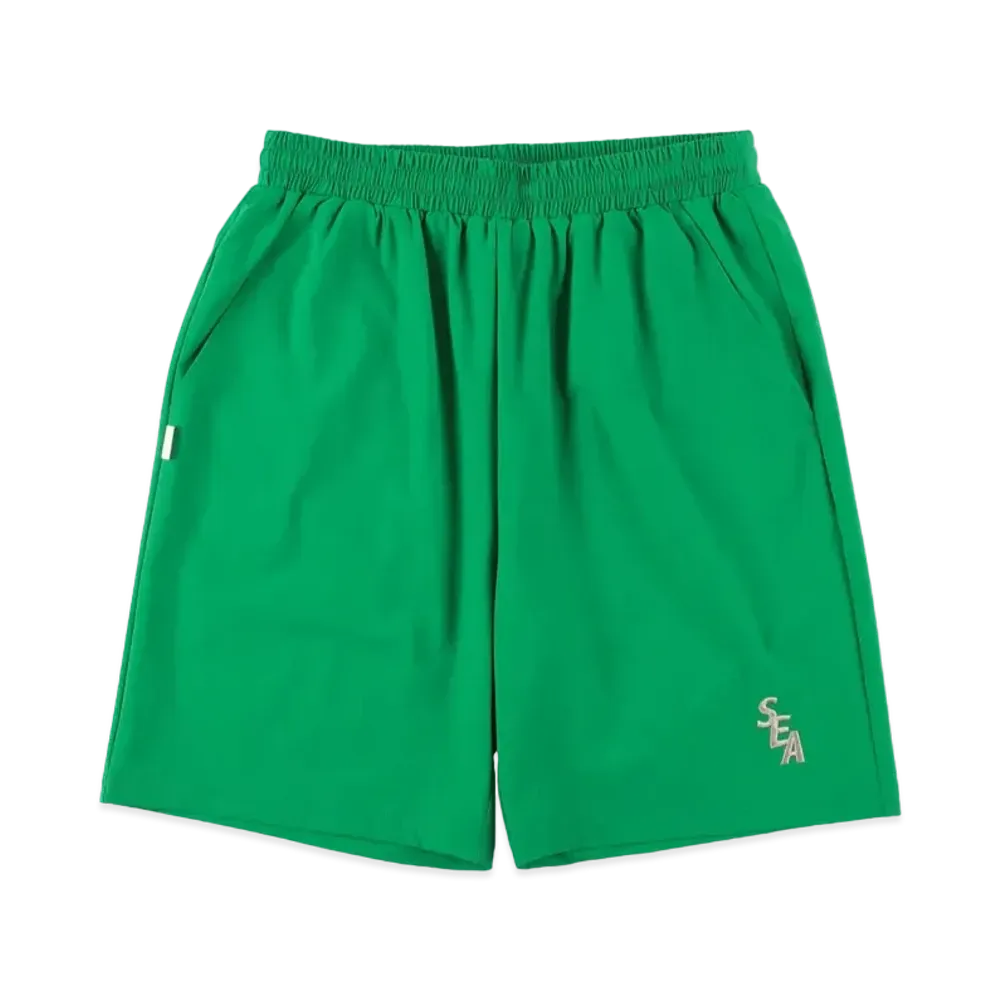WIND AND SEA S_E_A (WDS) SHORTS "Green"