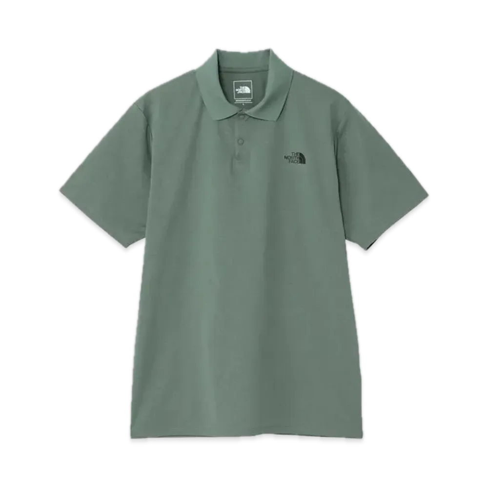 The North Face Short Sleeve Summer Vent Polo "Duck Green"