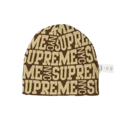 Supreme Reversible Camo Beanie "Brown"