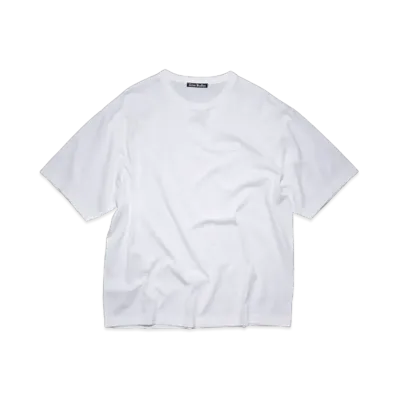 Acne Studios Crew Neck T-Shirt Relaxed Fit "Optic White"