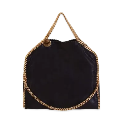 STELLA McCARTNEY Farabella Fold Over Tote "Black"
