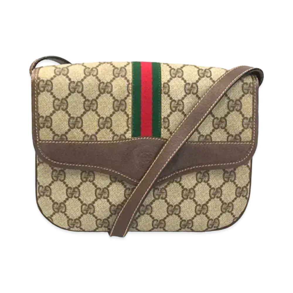 GUCCI GG Plus Shoulder Bag "Beige"