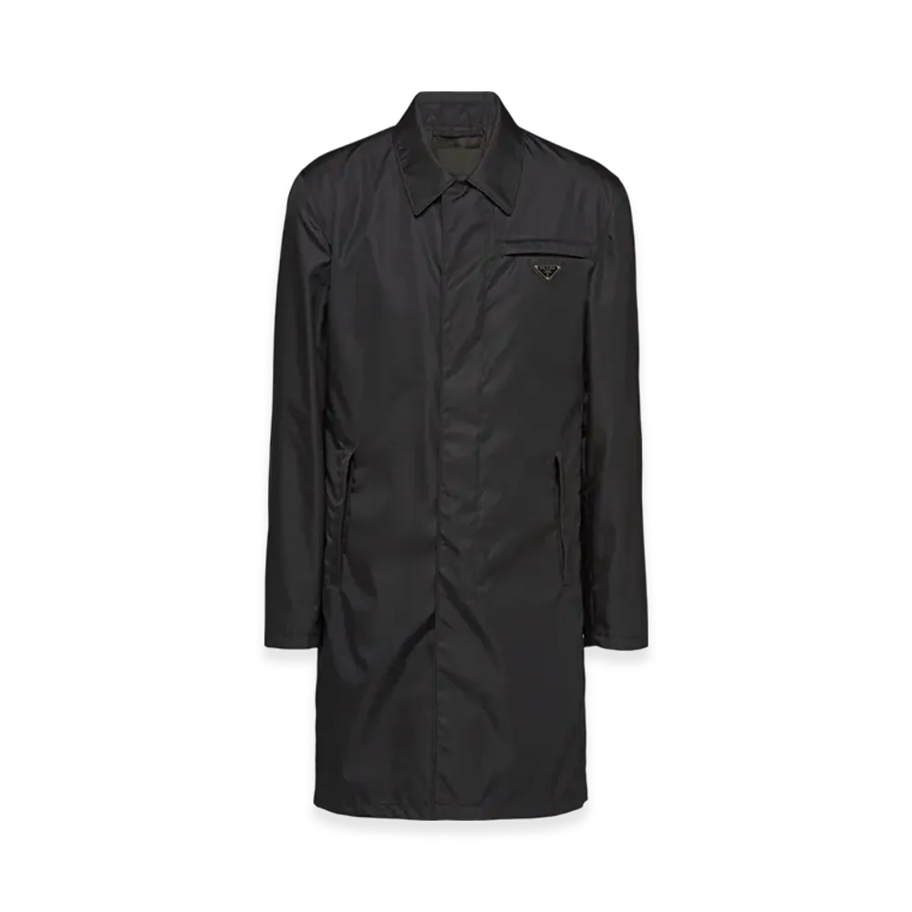 PRADA Re-Nylon Raincoat "Black"