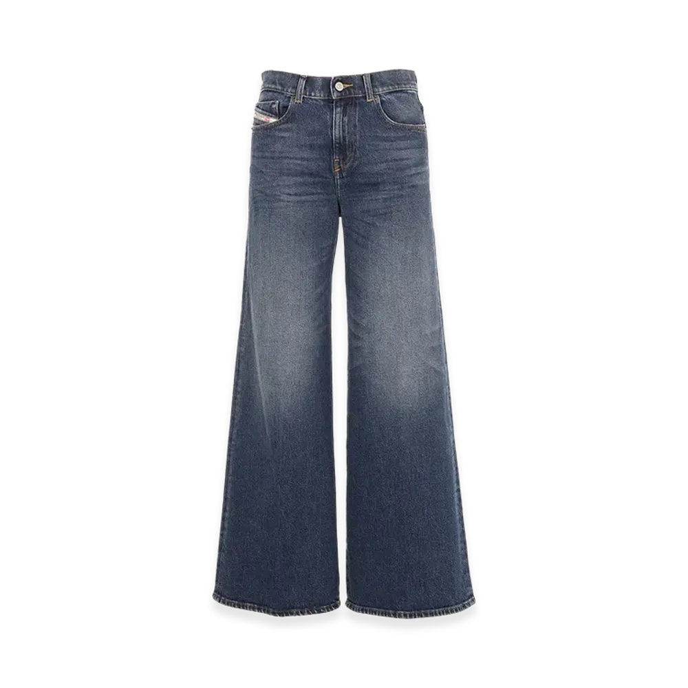 Diesel 1978 D-Akemi Flare Jeans "Medium Blue"