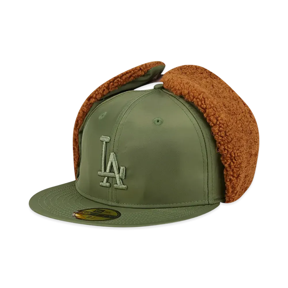 NEW ERA x MLB x Alpha Industries 59FIFTY Dog Ear Los Angeles Dodgers "Olive"