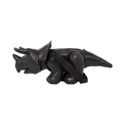 Maison MIHARA YASUHIRO "Dolls" Triceratops Shoulder Bag "Black"