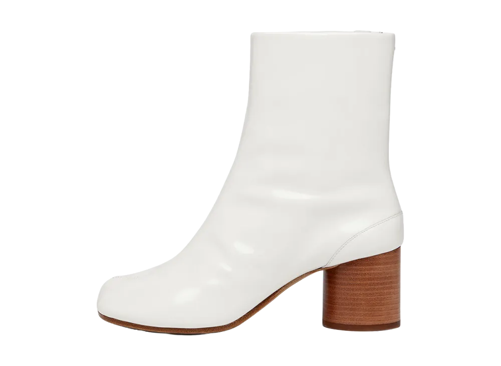 Maison Margiela Women's Tabi Ankle Boots "White"