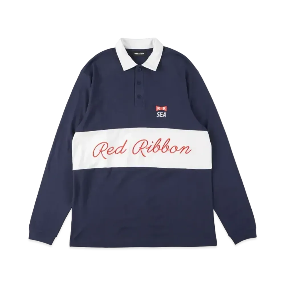 WIND AND SEA x DB Rugby Shirt "Nayy"