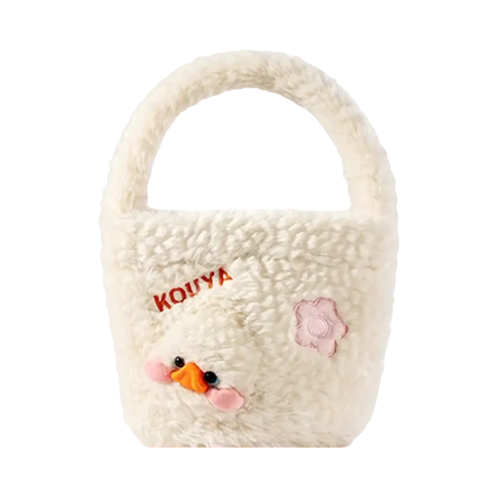 POP MART KOUYA A LITTLE RED FLOWER fluffy bag
