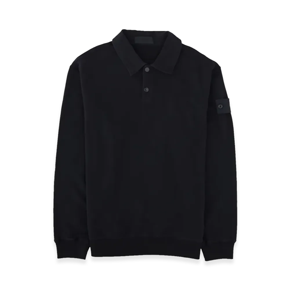 Stone Island Polo Con Patch Logo "Blue"