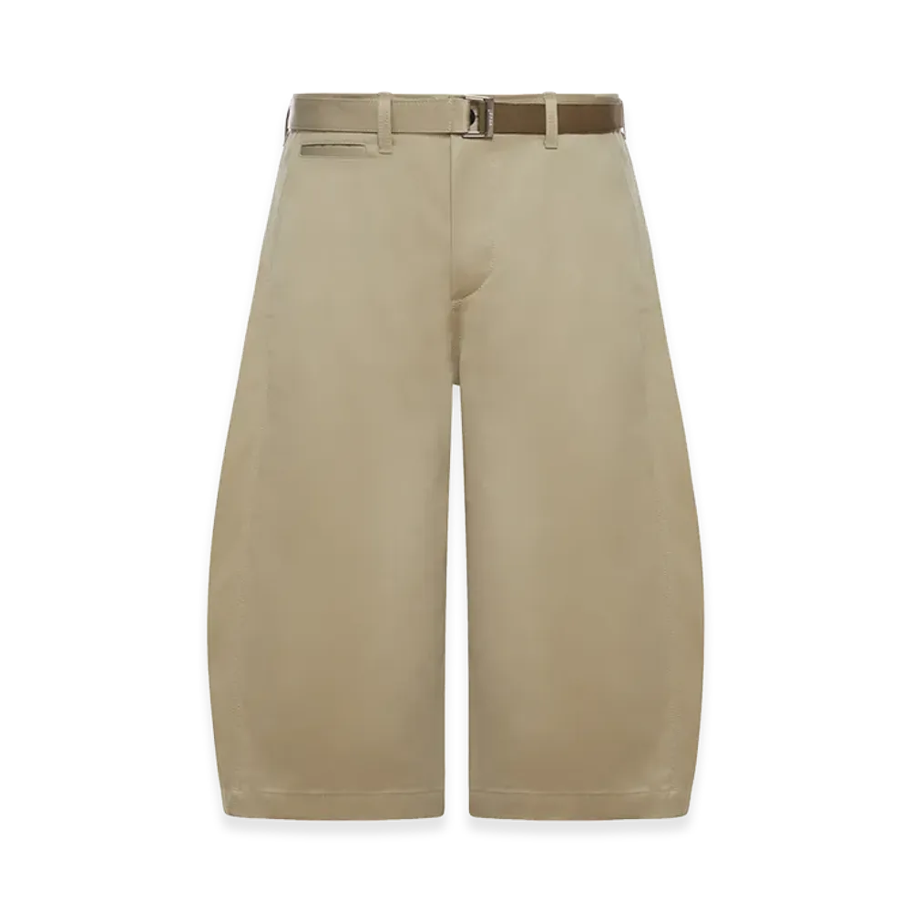 sacai Cotton Chino Trousers "Beige"