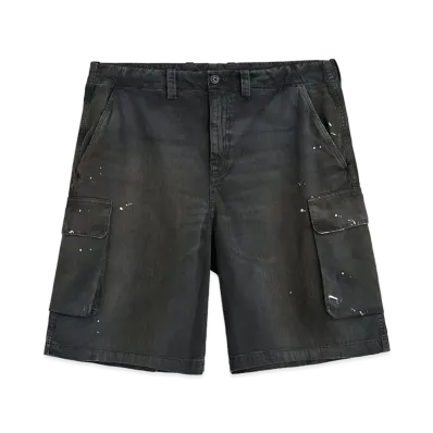 OUR LEGACY Mount Shorts "Nebula Wash Jungle Herringbone"