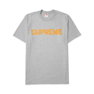 Supreme Hard Tee "Heather Grey"