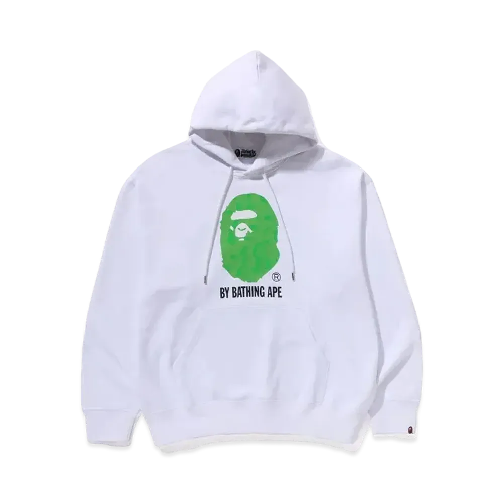 A BATHING APE Ink Camo By Bathing Ape Pullover Hoodie "White"