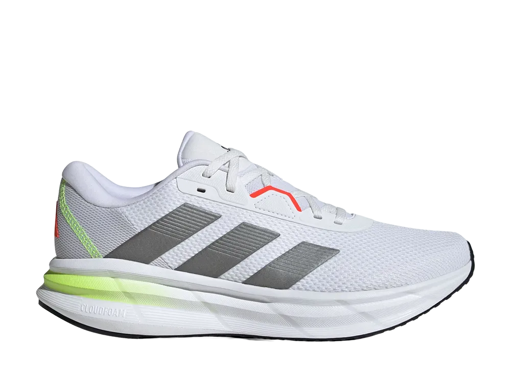 adidas Galaxy 7 "Footwear White/Iron Metallic/Lucid Lemon"