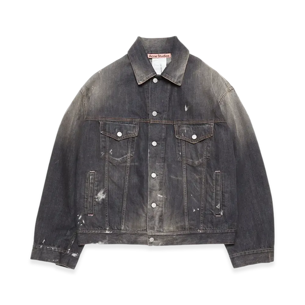 Acne Studios Denim Jacket Oversized Fit "Black"