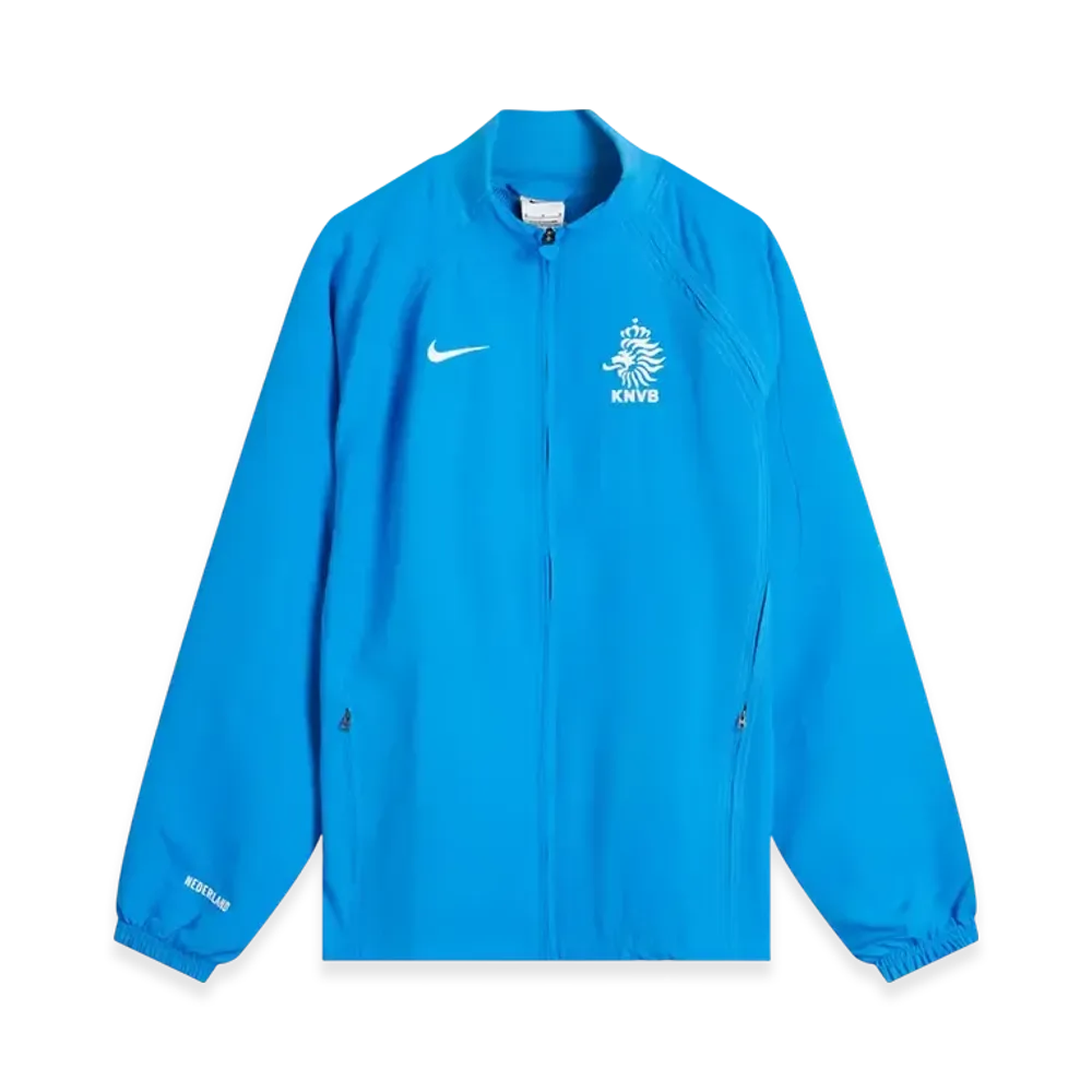 Nike Netherlands 2004 Total 90 Reissue Men's Nike Soccer Replica Track Jacket "Blue"