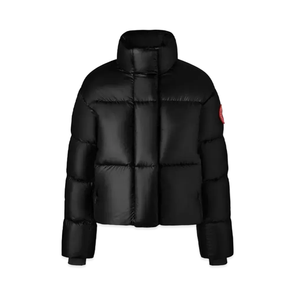 CANADA GOOSE Cypress Cropped Puffer "Black"