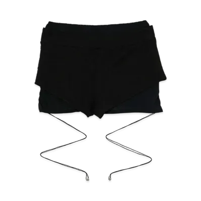 THEREDTHREAD G Tech Mesh Pants Mini "Black"