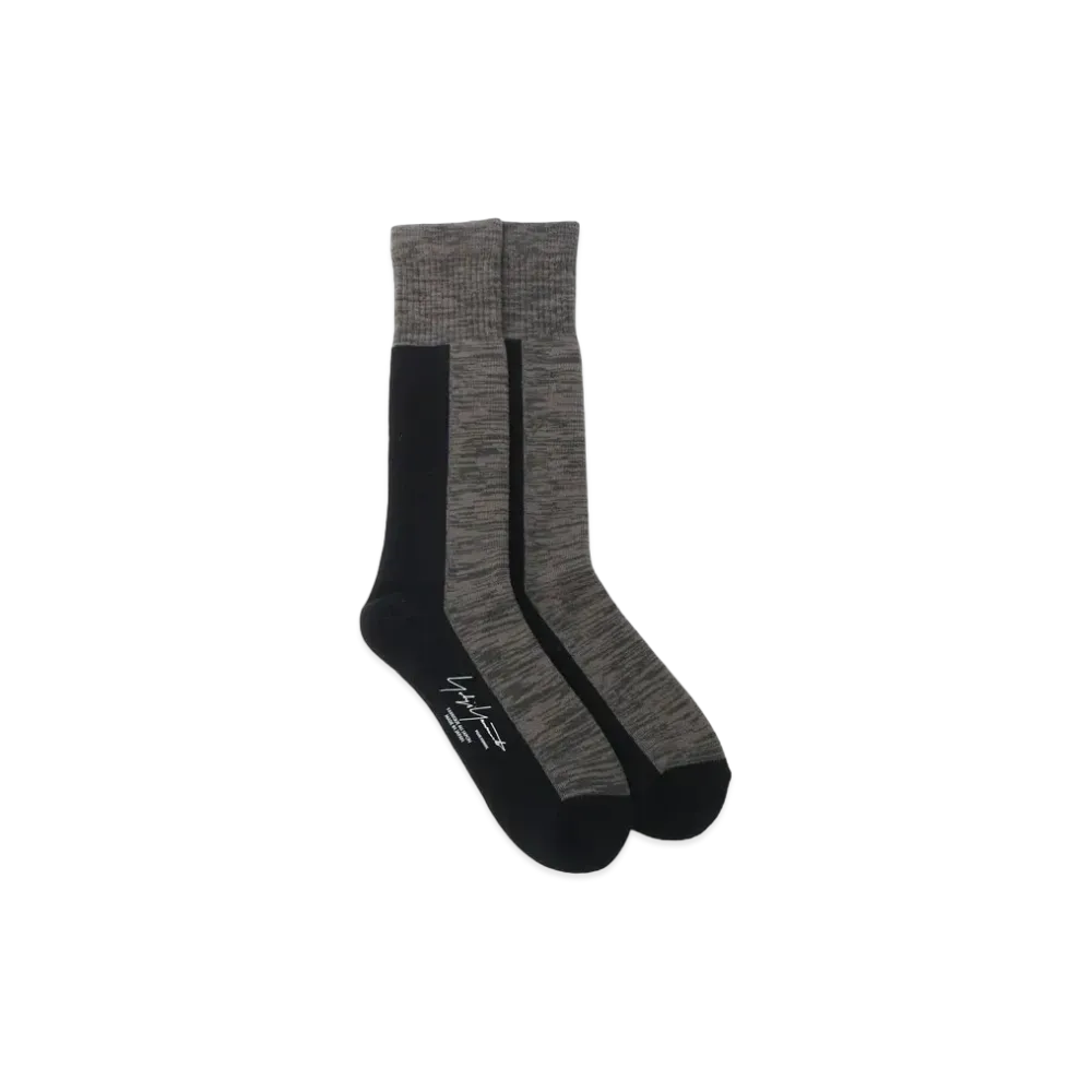 Yohji Yamamoto Pour Homme 32/-C/AC PILE LONG SOCKS "Gray"