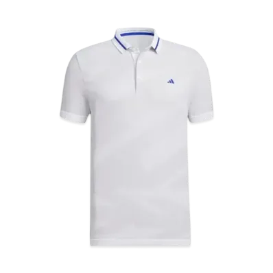 adidas Primeknit Side Seamless Short Sleeve Polo Shirt "White"