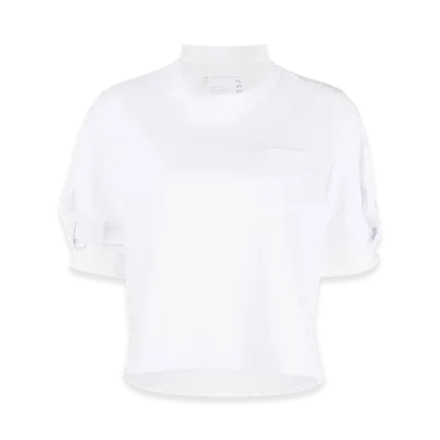 sacai Women's T-Shirts "White"