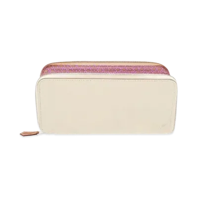Hermes Azap Silk'In Long Veau Epsom/Silk "Nata/Chai/Silver"