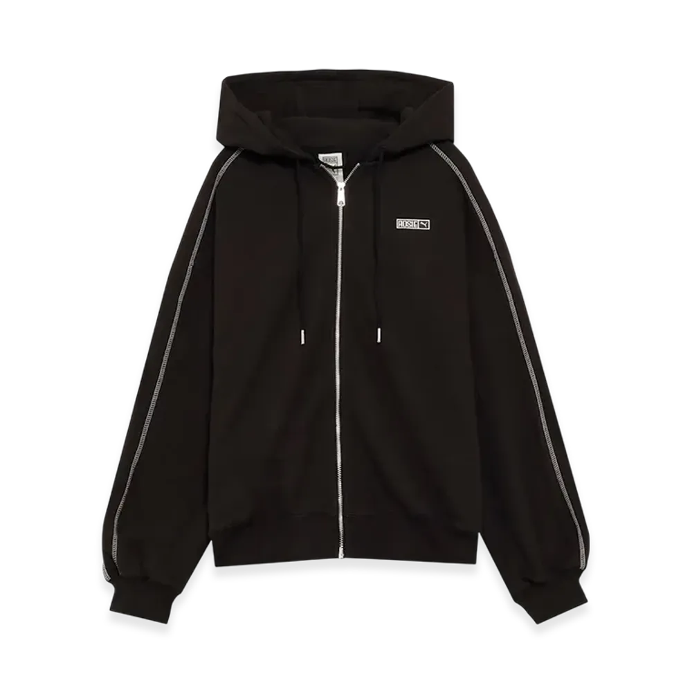 PUMA x BLACKPINK ROSE T7 Oversized Full-Zip Hoodie "PUMA Black"